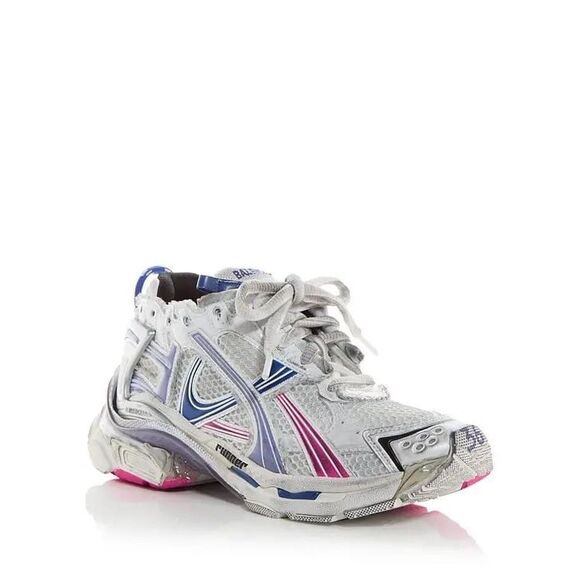 BALENCIAGA Runner Low Top Sneakers - Ivory Multi EU 35 / US 5 $1190